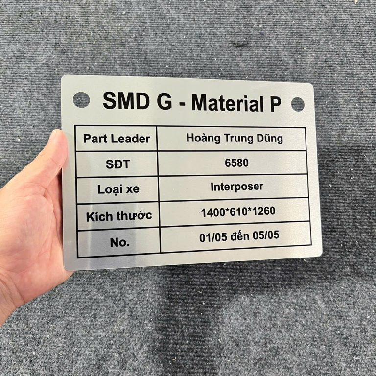 Khắc tem Inox ở Bình Dương 0904747398