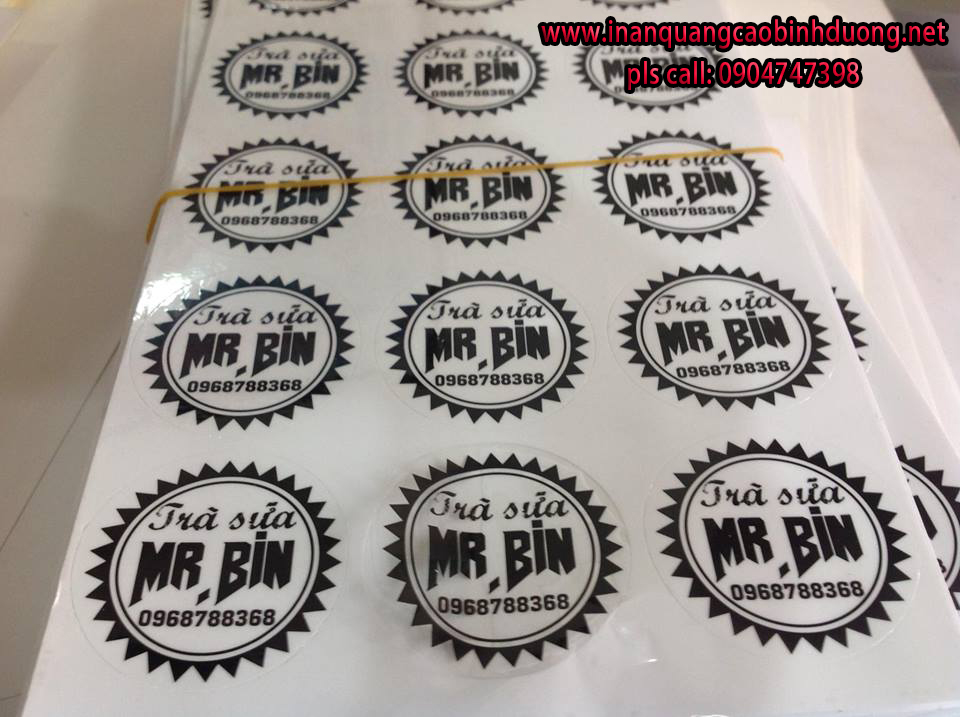 in tem giá rẻ ở Bình Dương